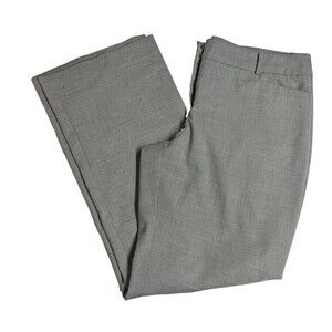 New York & Company Pants Women Average 14 Stretch Boot Cut Leg Work Office Grey